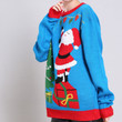 Christmas Sweater Tree Santa Claus For Women