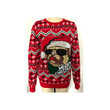 Loose Crew Neck Pullover Sweater Men's And Women's Jacquard Knitted Christmas Casual Woolen Yarn Top