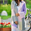 Women's Mid-length Cardigan Hooded Loose Sweater