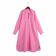 Spring Linen Midi Skirt Loose Long Dress Solid Color Evening Dresses