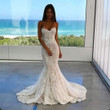 Dress Sexy Tube Top Lace Formal Evening Dresses