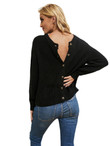 Women's Two-sided Knitwear Loose Solid Color Sweater Coat Cardigan