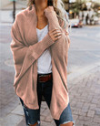 Winter Sweater Knitwear Cardigan Large Size Women's Multi-color Coat