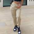 Women's Winter High Waist Slimming Thickened Casual Pants Wide Leg Sweatpants Fashion Bottoms