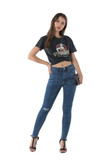 Jeans Women's Ripped Stretch Washed Slim Fit
