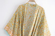 Women's Bohemian Printed Clothing Dress Robe Rayon Cardigan Coat