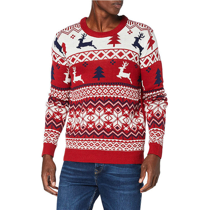 Tongxiang Puyuan Strength Source Worker Christmas Sweater Printing