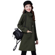 Winter Retro Loose Plus Size Women's Clothing Quilted Turtleneck Dress For Women