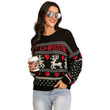 Autumn Crew Neck Casual Plus Size Long Sleeve Base Knitting Christmas Sweater For Women