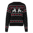 Slim Fit Trend Cartoon Sweater Christmas Love Little Dear Pullover For Women