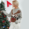 Women's Loose Round Neck Sweater Christmas Pullover