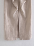 Summer High Waist Bow Tie Midi Skirt Slit Hemline At Hem Evening Dresses