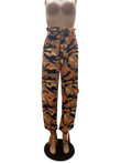 Women's Classic Camouflage Cargo Pants Bottoms