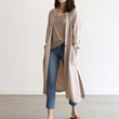 Women's Korean Lightweight Small Suit Long Cotton And Linen Sun Protection Clothing Coat Air Conditioning Shirt Blazers