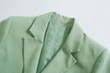 Summer Solid Color Linen Short Sleeve Casual Suit Jacket Blazers