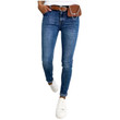 Blue Jeans Women's High Quality Stretch Slim Trousers