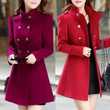 Women's Woolen Coat Mid-length Slim Women Korean Style