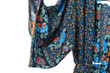 Vintage Bohemian Dress Floral Print Holiday Rayon Kimono