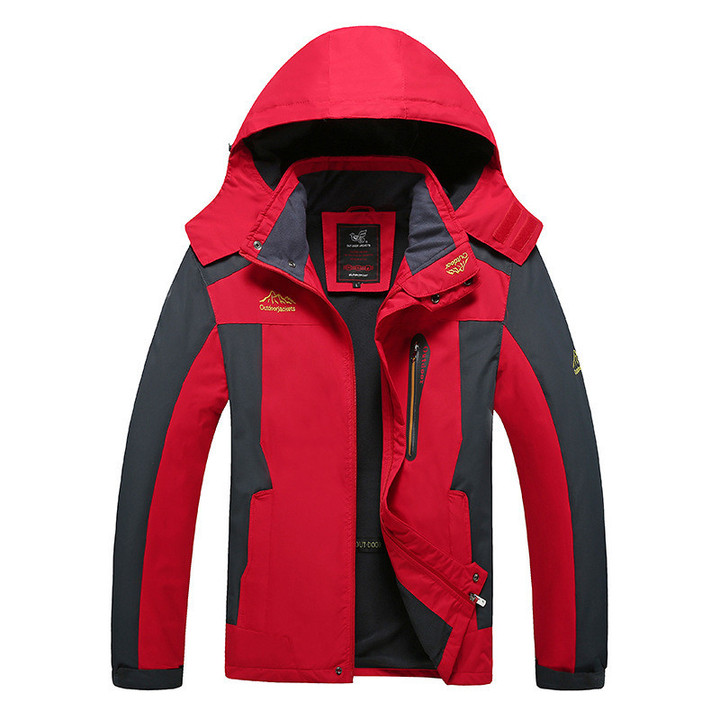Loose Plus Size Windproof Water Sports Leisure Shell Jacket Quick-drying Outdoor Mountaineering Clothing Coat