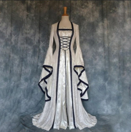 Halloween Dress Medieval Artistic Retro