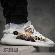 Gauche Adlai Shoes Custom Black Clover Anime YZ Boost Sneakers - LittleOwh - 2