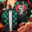 Tanjiro Kamado Kimono KNY Robe Anime Coat Cosplay Costumes - LittleOwh - 1