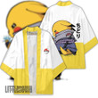 Pikachu Pokemon Kimono Cardigans Custom Anime Cloak Cosplay Costume - LittleOwh - 1