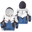 Neon Genesis Evangelion Shinji Ikari Anime Kids Hoodie and Sweater Cosplay Costumes