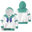 Sailor Moon Sailor Neptune Anime Kids Hoodie and Sweater Cosplay Costumes