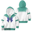 Sailor Moon Sailor Neptune Anime Kids Hoodie and Sweater Cosplay Costumes