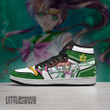 Sailor Jupiter JD Sneakers Unique Custom Anime Sailor Moon Shoes - LittleOwh - 3