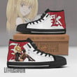 Misa Amane High Top Canvas Shoes Custom Death Note Anime Sneakers - LittleOwh - 2