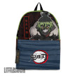 Demon Slayer Anime Backpack Custom Gyutaro Character