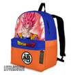 Goku Supper Saiyah God Anime Backpack Custom Dragon Ball Character