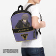 Black Clover Anime Backpack Custom Gauche Adlai Character