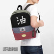 Jiraiya Backpack Custom Naruto Anime School Bag