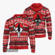 Uchiha Clan Custom Ugly Sweater Naruto Knitted Sweatshirt Anime Christmas Gift