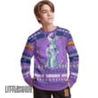 Frieza Custom Knitted Sweatshirt Dragon Ball Ugly Sweater Anime Christmas Gift