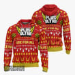 Plus Ultra Ugly Sweater Custom My Hero Academia Knitted Sweatshirt Anime Christmas Gift