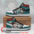 Deku Persionalized Shoes My Hero Academia Anime Boot Sneakers