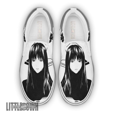 Death Note Naomi Misora Custom Anime Classic Slip-On Shoes
