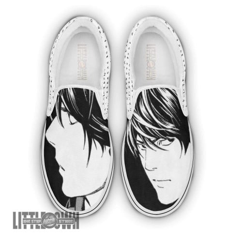 Stephen Gevanni Classic Slip-On Custom Death Note Anime Shoes