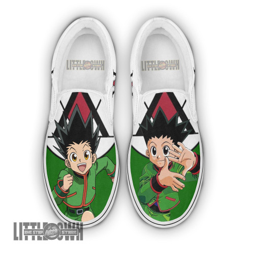 Gon Freecss Shoes Custom Hunter x Hunter Anime Classic Slip-On Sneakers