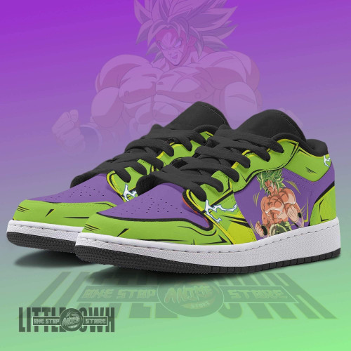 Broly Dragon Ball Custom Anime JD Low Top Sneakers