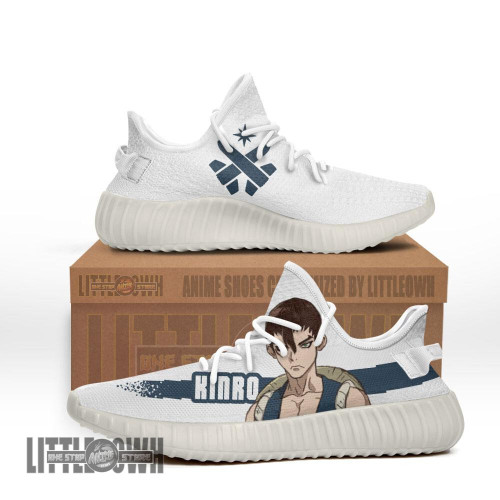 Kinro Shoes Custom Dr Stone Anime YZ Boost Sneakers
