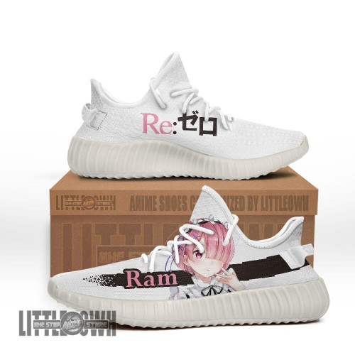 Ram Shoes Custom Re Zero Anime YZ Boost Sneakers