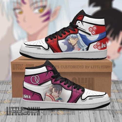 Sesshomaru x Kagura Boot Sneakers Custom Inuyasha Anime Shoes