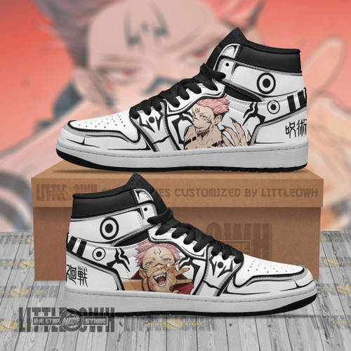 Ryomen Sukuna Boot Sneakers Custom Jujutsu Kaisen Anime Shoes