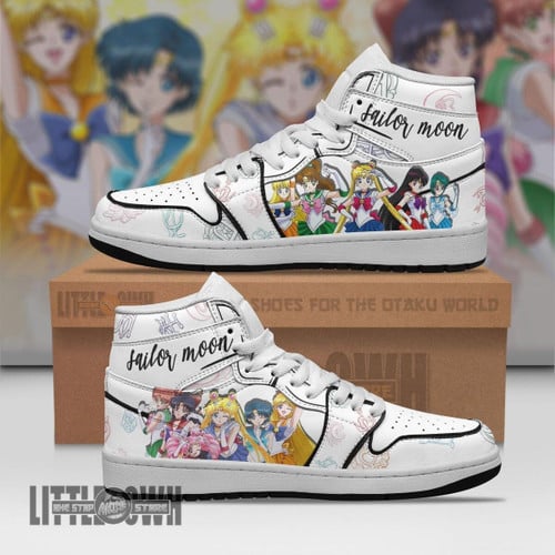 Sailor Guardians Boot Sneakers Custom Sailor Moon Anime Shoes