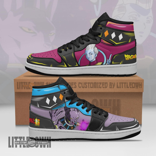 Beerus x Whis Boot Sneakers Custom Dragon Ball Anime Shoes